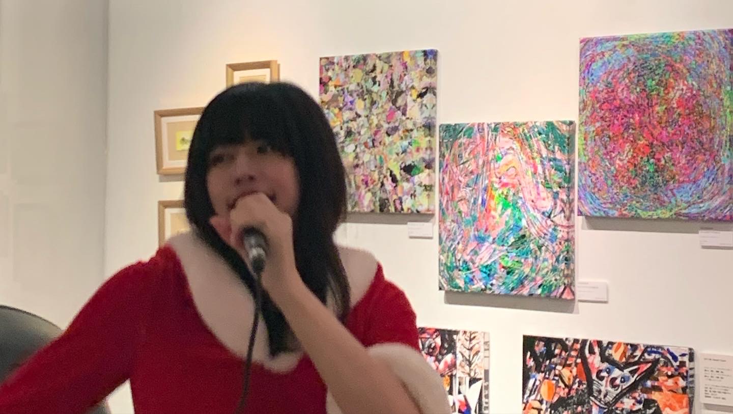 中目黒のMDP GALLERY様で作品3点を初展示しています。クリスマス特別企画🎄✨ 開催は12月25日まで。