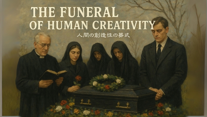 映像作品②｜「人間の創造性の葬式」（AI主体制作版）