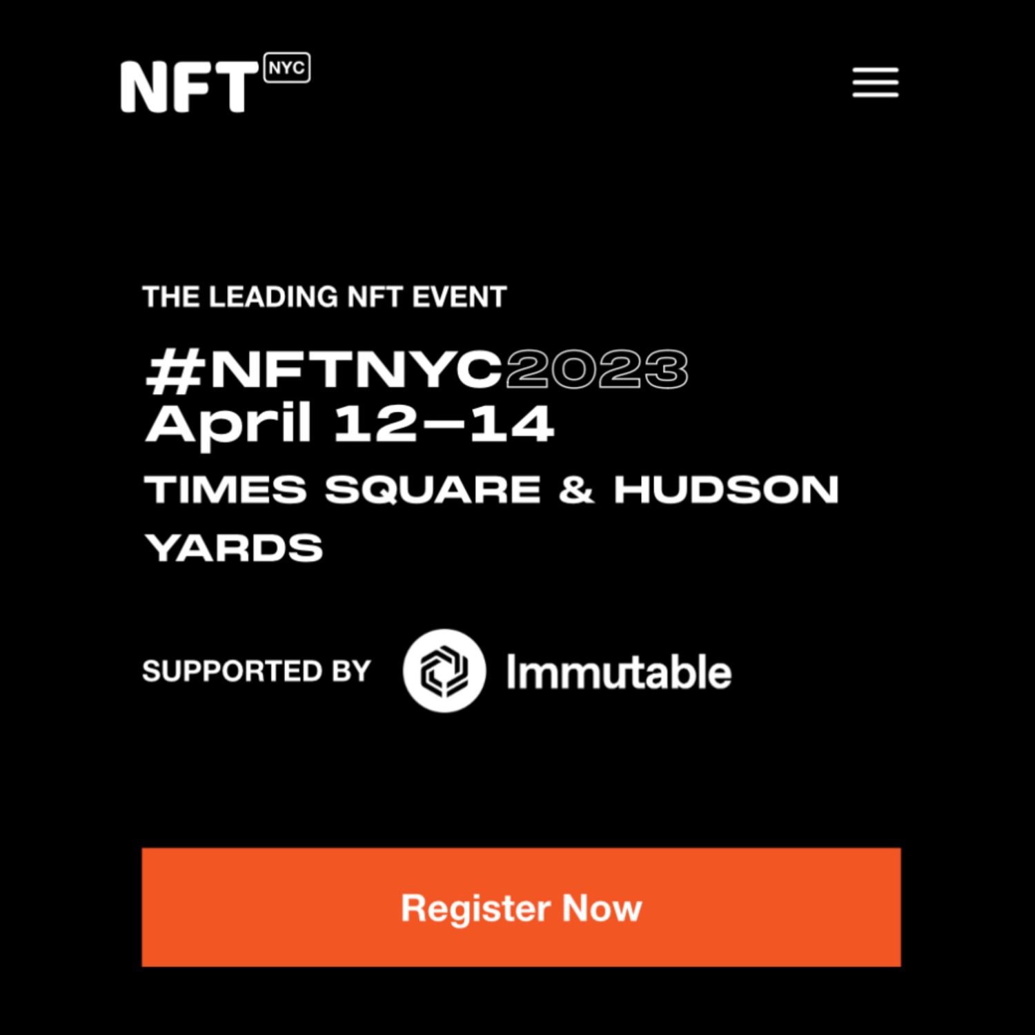 4月12日-14日、TAKUROMANの作品がNFTNYC2023で展示されることになりました。