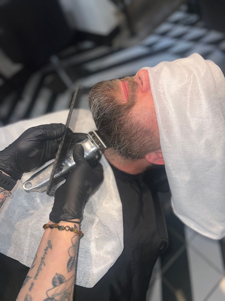 Complete beard groom and trim by Keri Blue