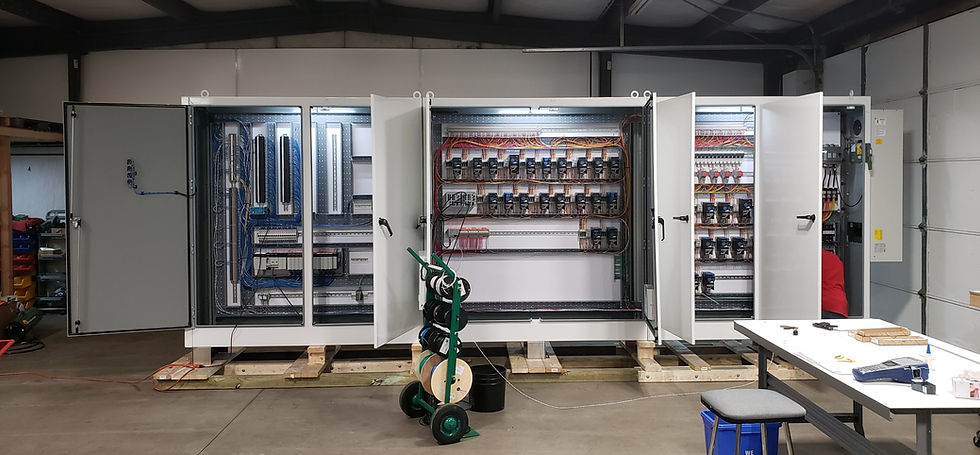 Large Electrical Control Panel