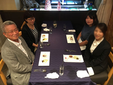 内定者とお食事