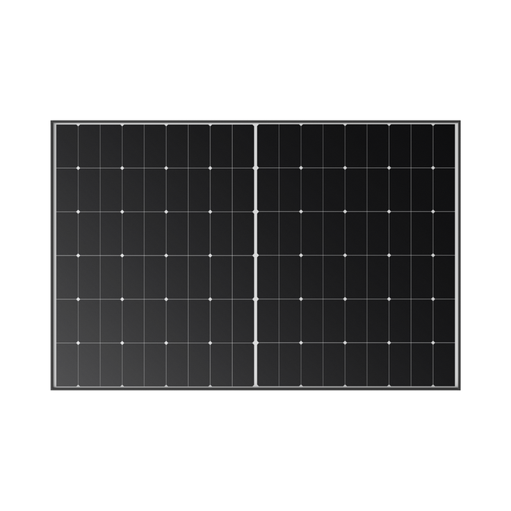 Vorderansicht ein Solar Panel 520W EcoFlow