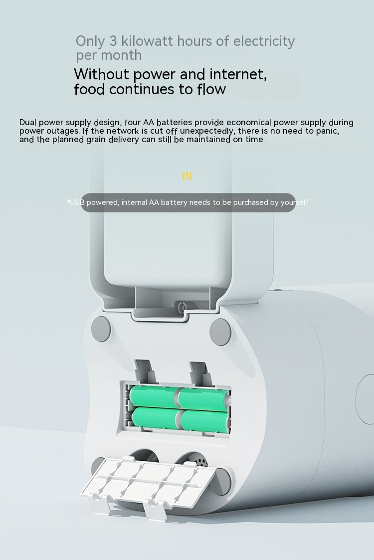 Thumbnail: AeroFeed 6L Smart Automatic Pet Feeder – WiFi App Control & HD Camera