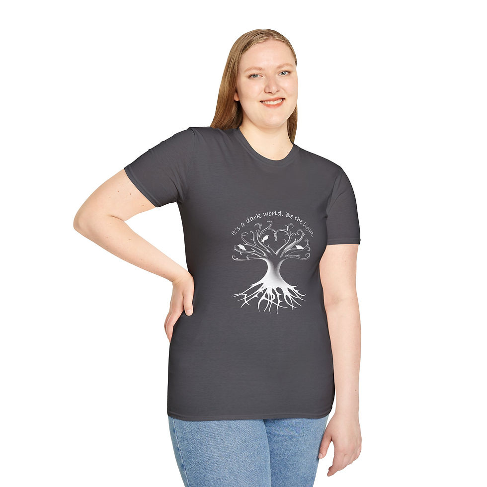 Thumbnail: "Be the Light" Tree of Life T-Shirt