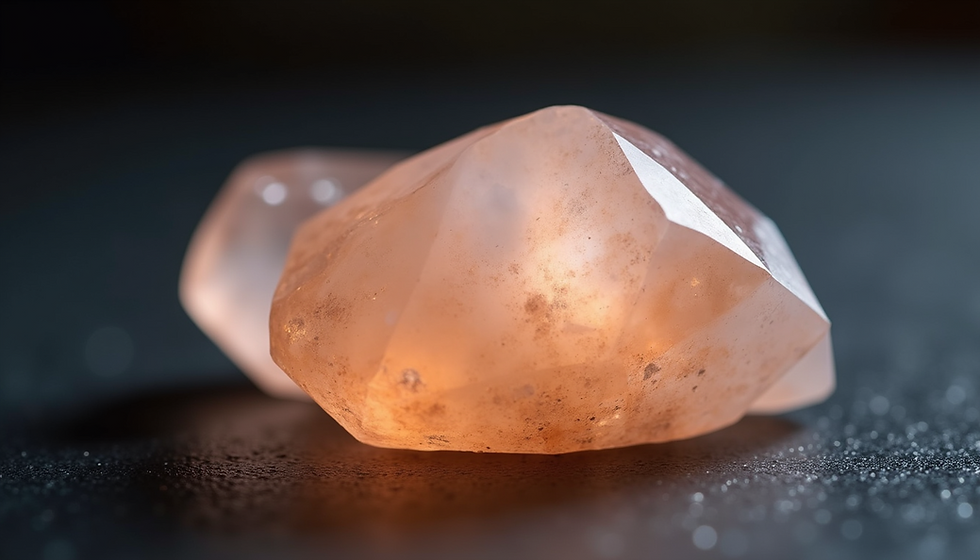 Unlocking the Metaphysical Power of Peach and Regular Moonstone for Cancer Energy and Chakra Support