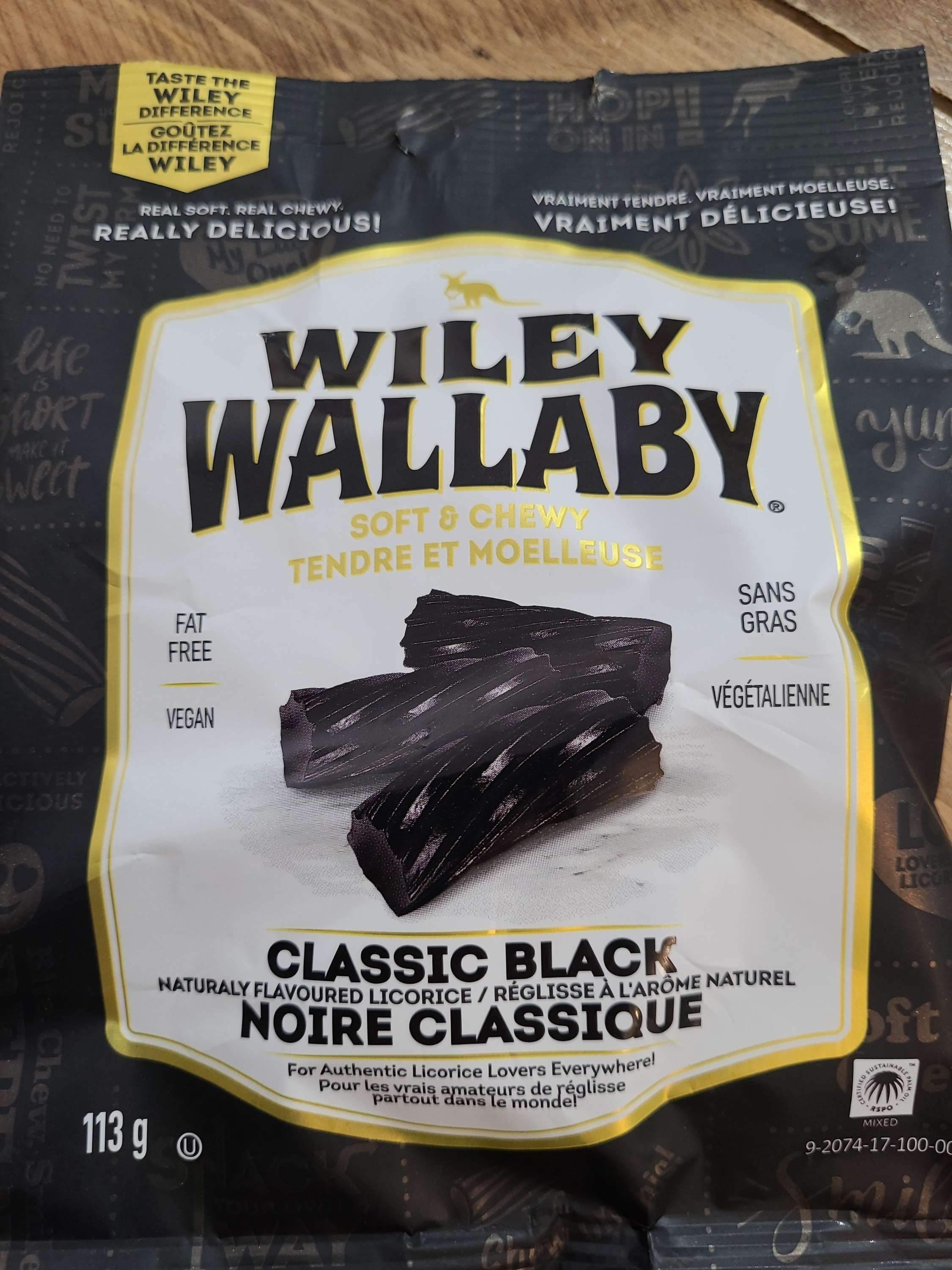 Wallaby Black Licorice