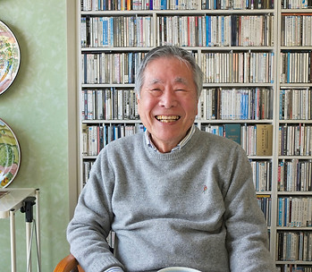 Image of Jazz critic and editor Kiyoshi Koyama taken by Katherine Whatley