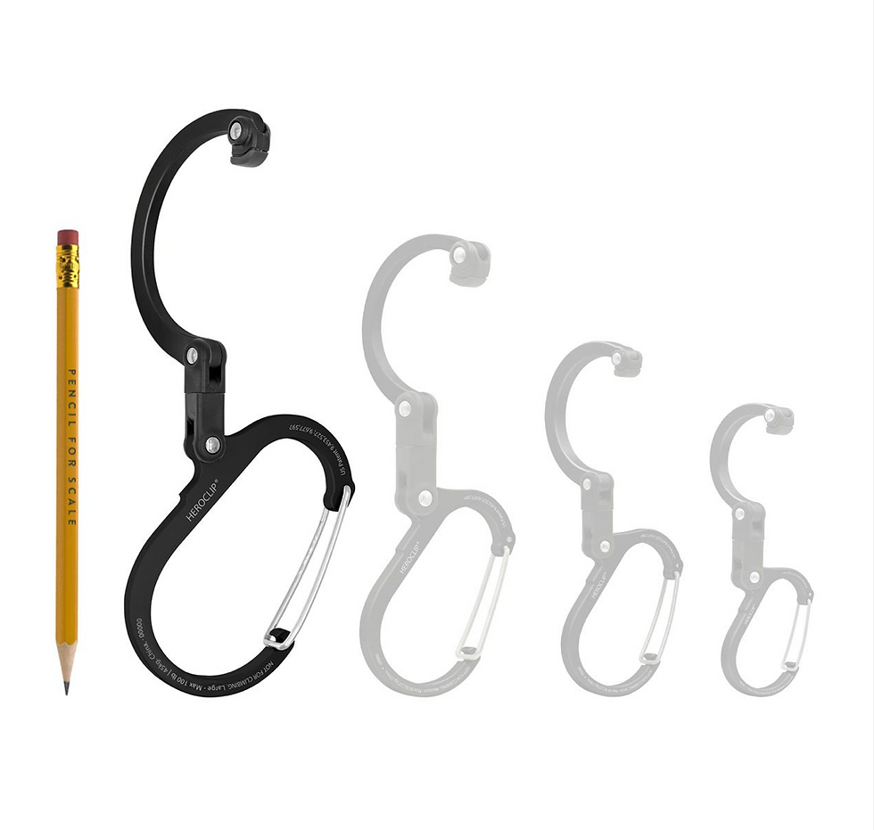 섬네일: Heroclip® Large สี Stealth Black