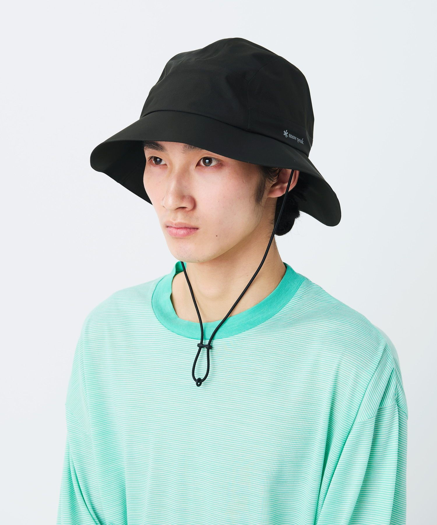 Snow Peak GORE-TEX Rain Hat BLACK