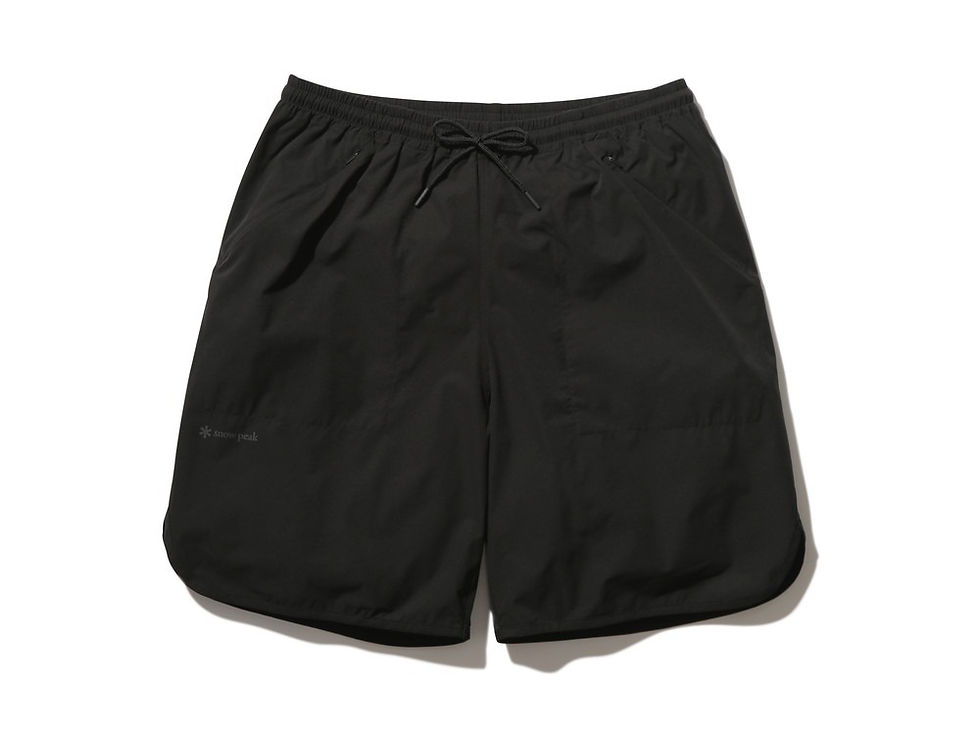 Snow Peak TT24 Toned Trout Stretch River Shorts Black