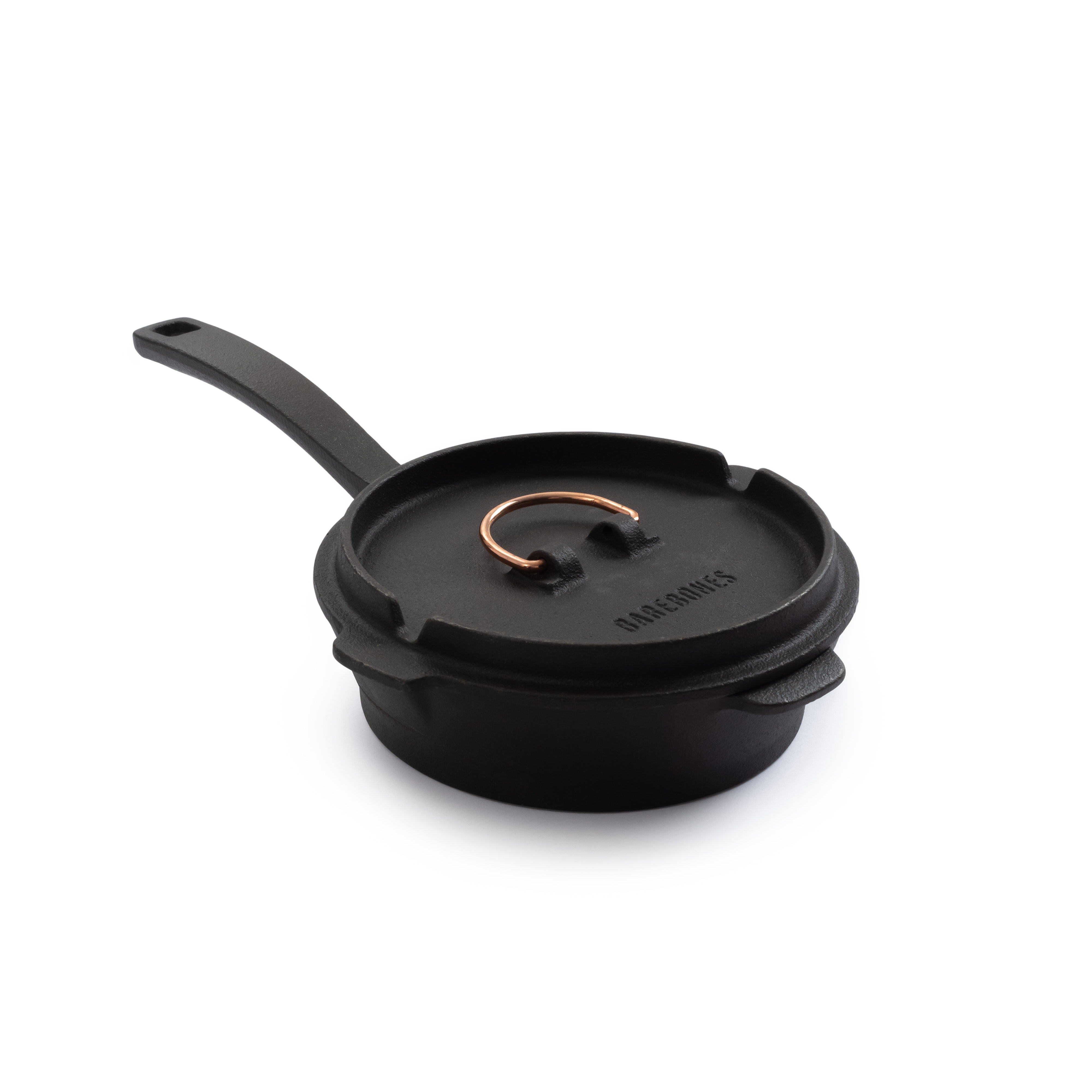Barebones All-in One Cast Iron Skillet 6"