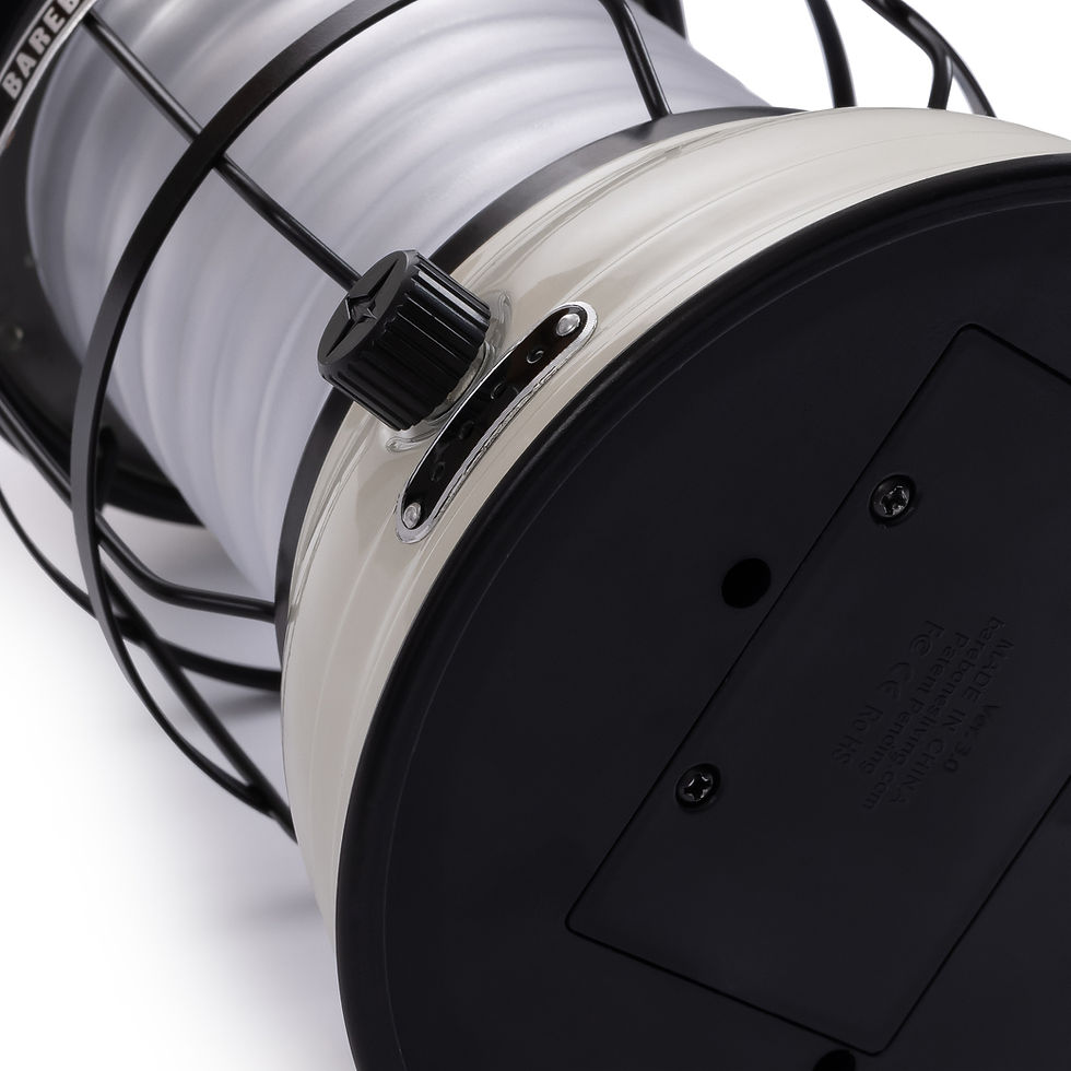 サムネイル： Barebones Forest Lantern Vintage White