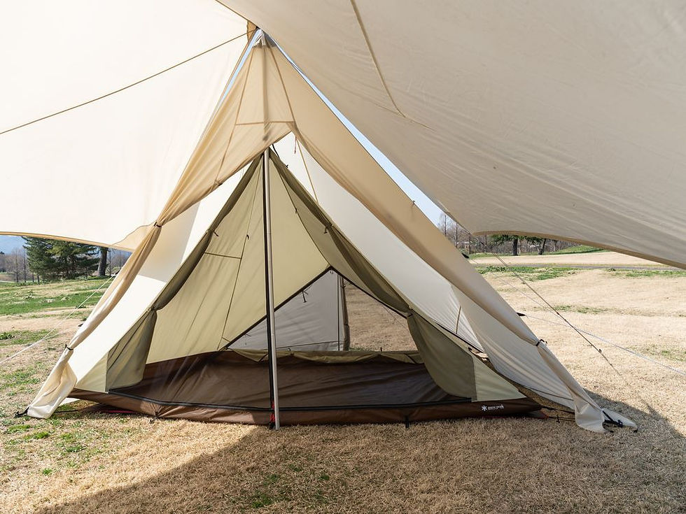 TFS tents skydome diamond tarp ivory セット