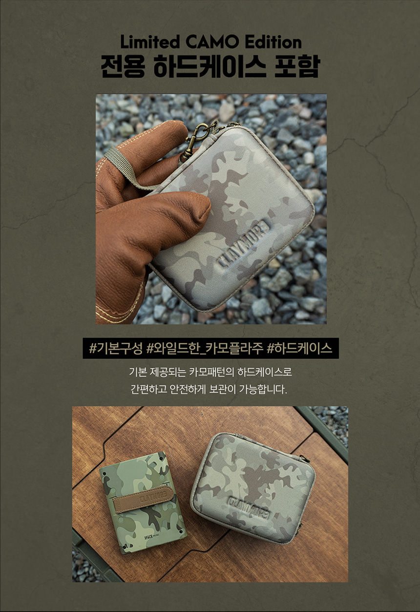 Thumbnail: CLAYMORE 3FACE Mini Limited CAMO Edition