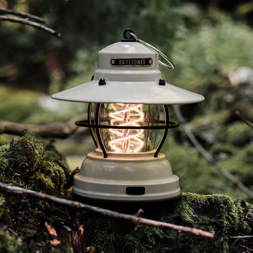 Barebones Outpost Lantern Vintage White | CAMP STUDIO STORE