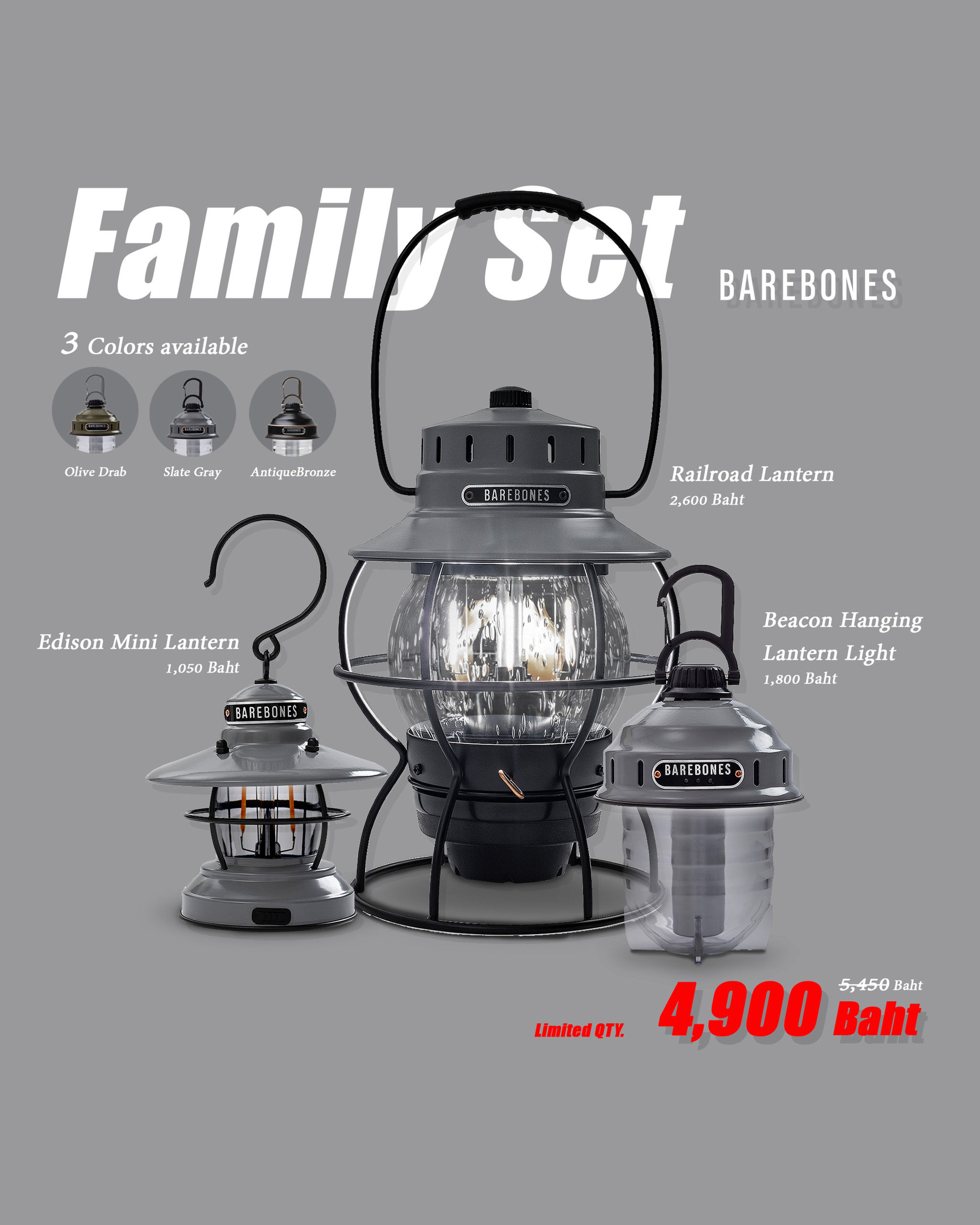 Barebones Family Set