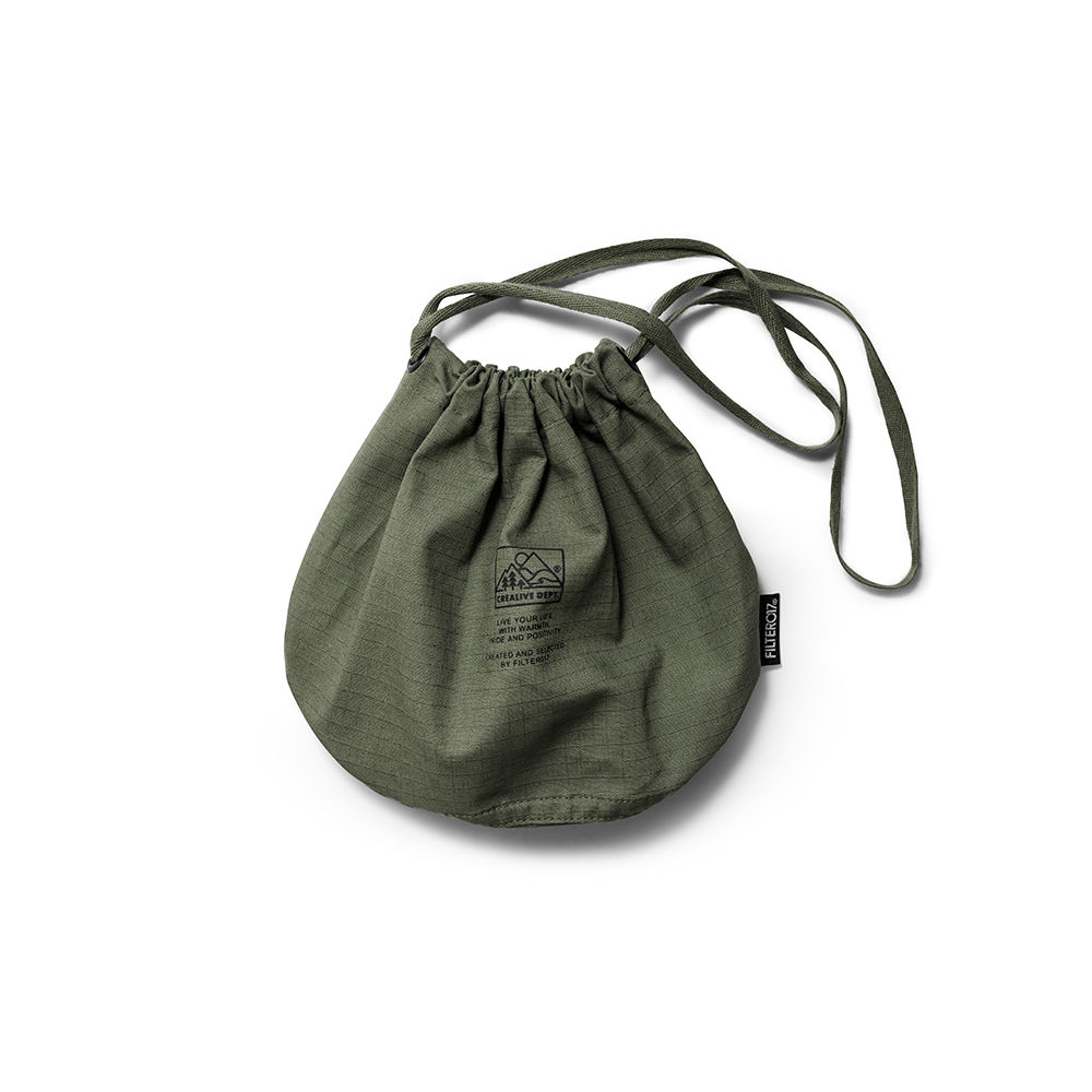 Mountain Peak Logo Ripstop Drawstring Small