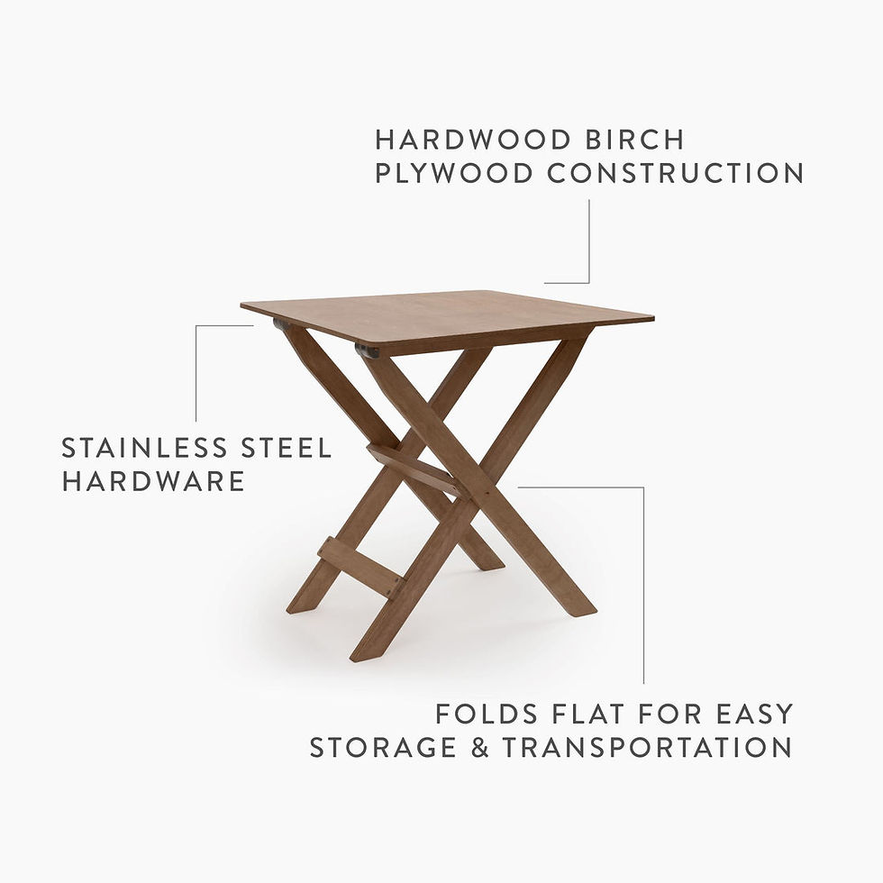 BAREBONES RIDGELINE FOLDING TABLE