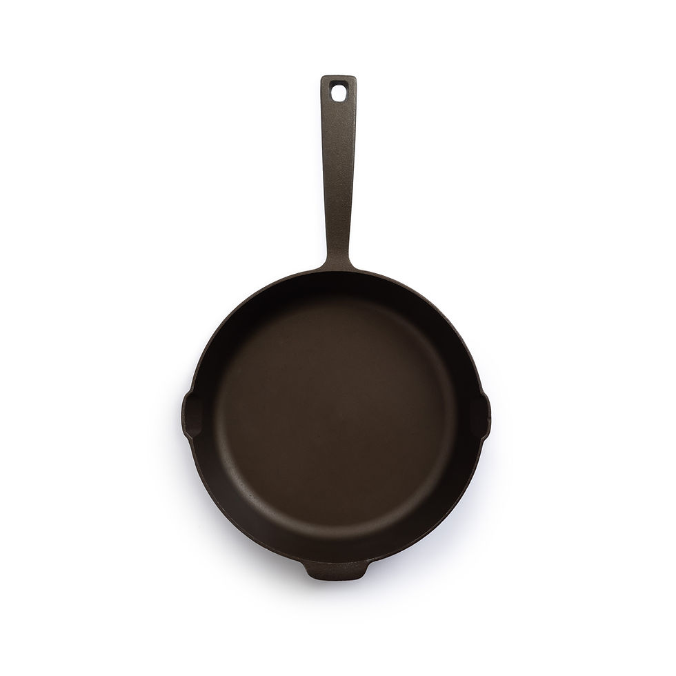 サムネイル： Barebones All-in One Cast Iron Skillet 10"