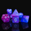 Thumbnail: 🤖⚡Cyber Purple - 7 Dice Set