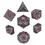 Thumbnail: 🟪🪦Sacred Hollows Purple | Hollow Metal DnD Dice Set