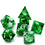 Thumbnail: Green Death Sharp Edged Precision Dice Set