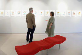 Exhibition "Das Máscaras"- Sara Santos at Art Center Caravel, Funchal.Madeira island