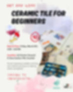 Ceramic tile for beginners