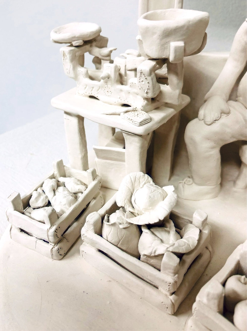 Thumbnail: Ceramic sculpture. FARMER´S MARKET KING