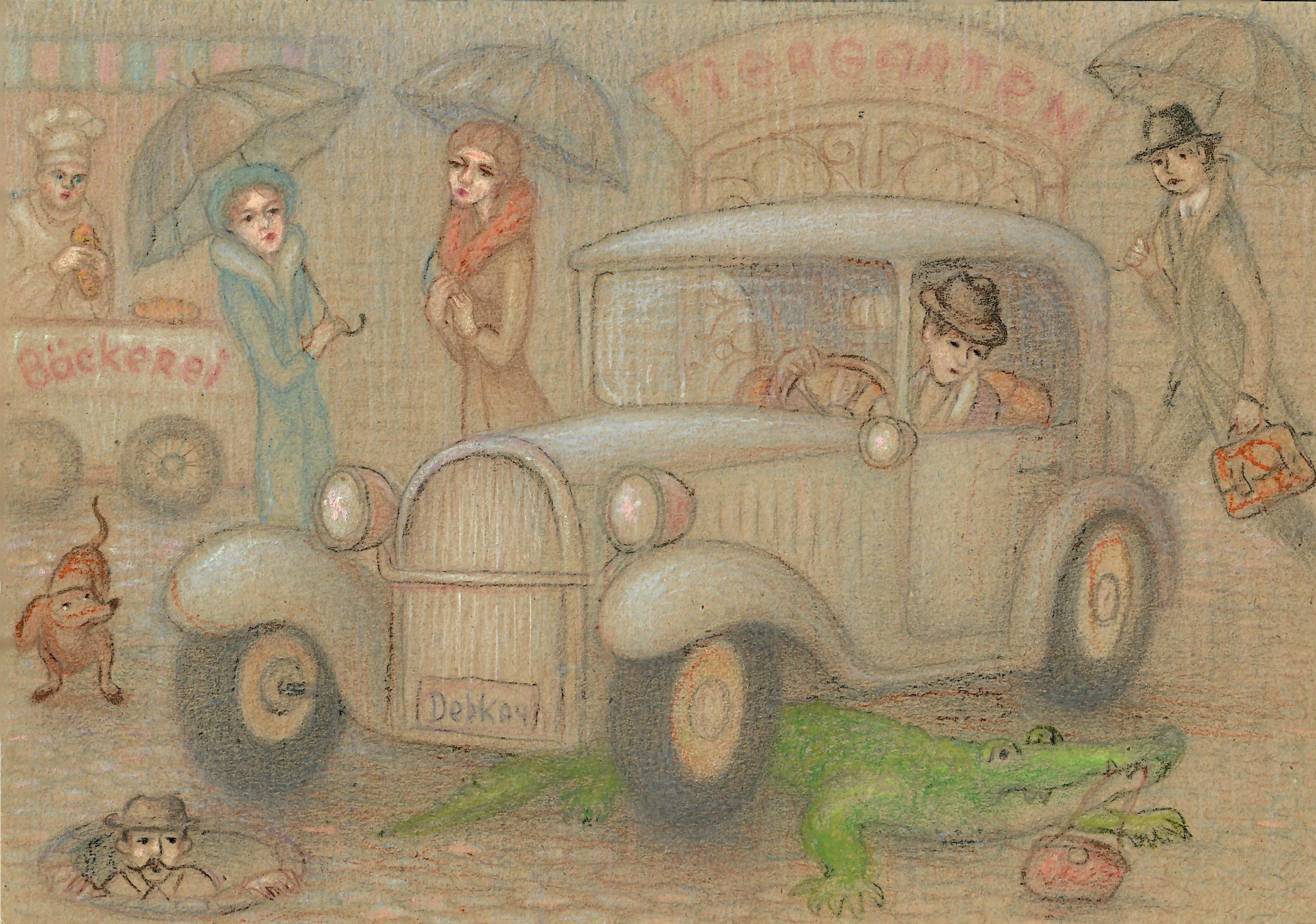DERKACH Alexander.OCTOBERFEST WITH CROCODILE