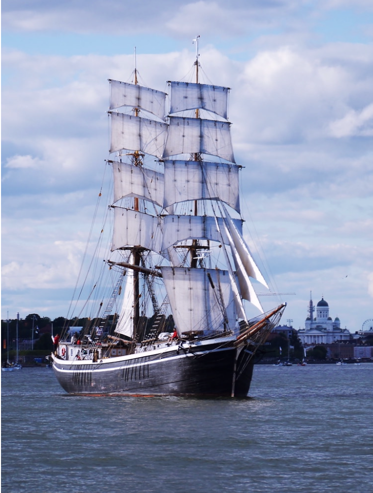 Merchant Sailing ship types