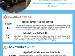 Save a Life - Learn Suicide Pevention Skills