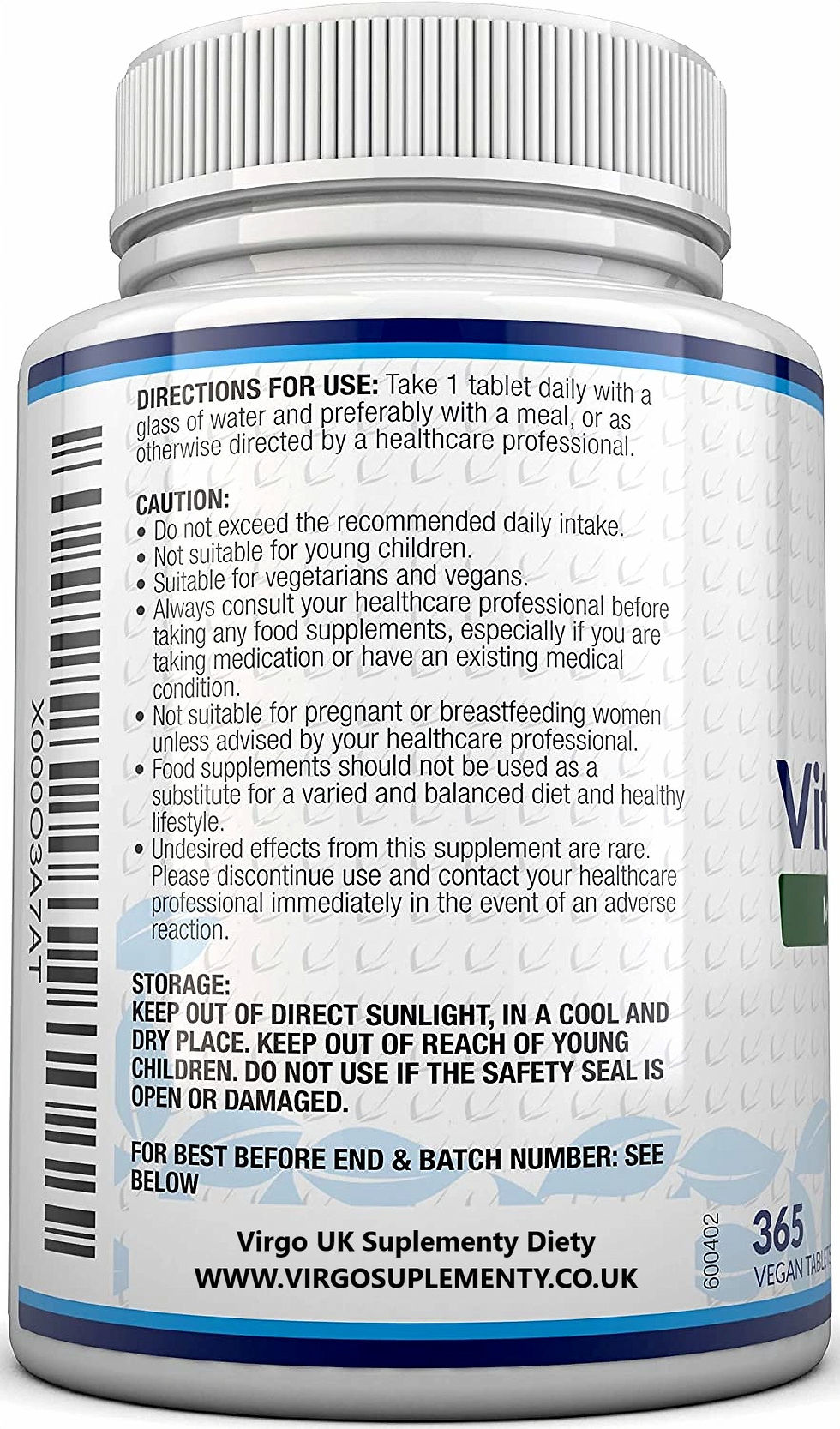 Thumbnail: Nu U Set Vitamin D3 4000IU 400 Tablets + Vitamin K2 MK7 200mcg 365 Tablets