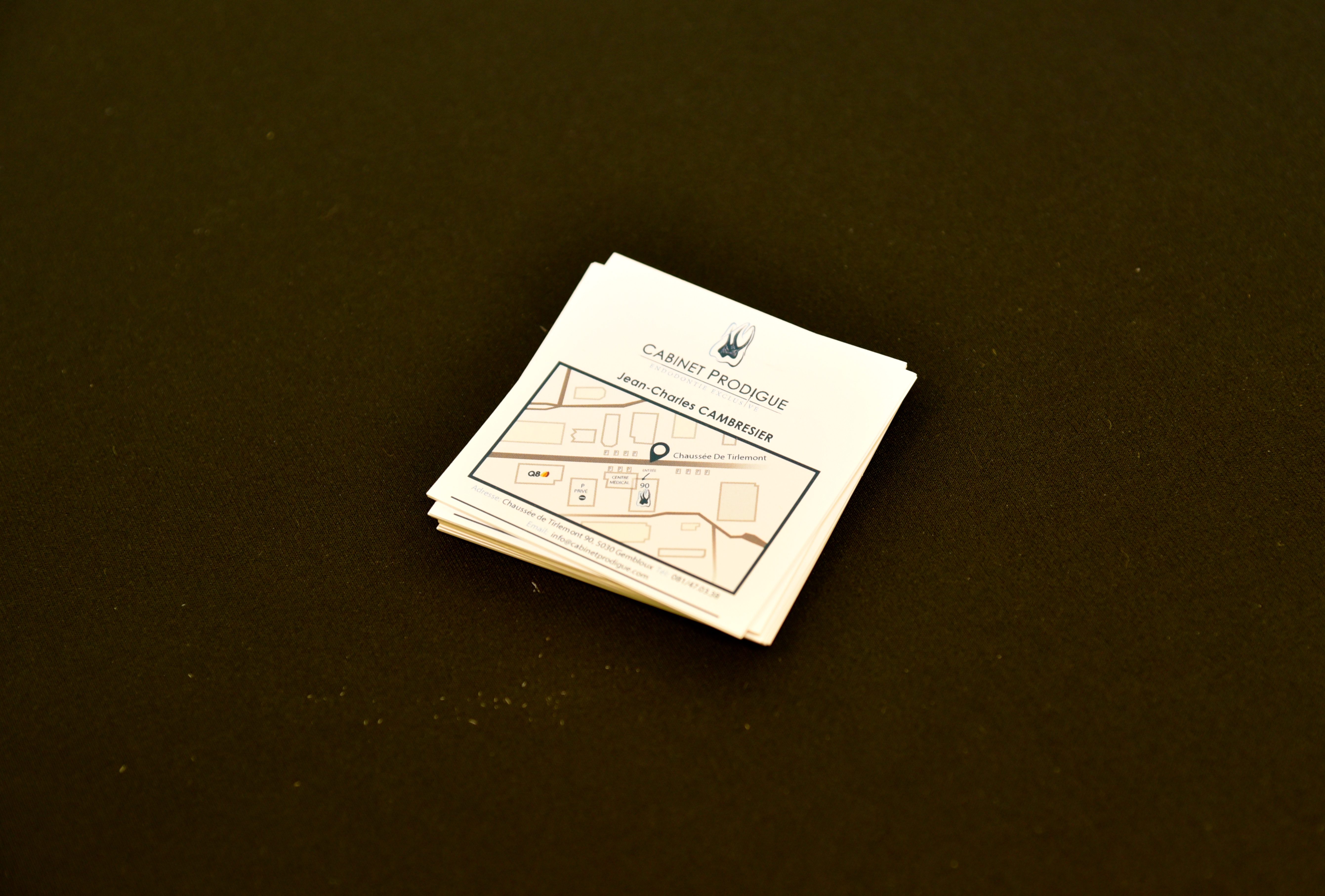 Carte de visite Cabine Prodigue : endodontie et stomatologie