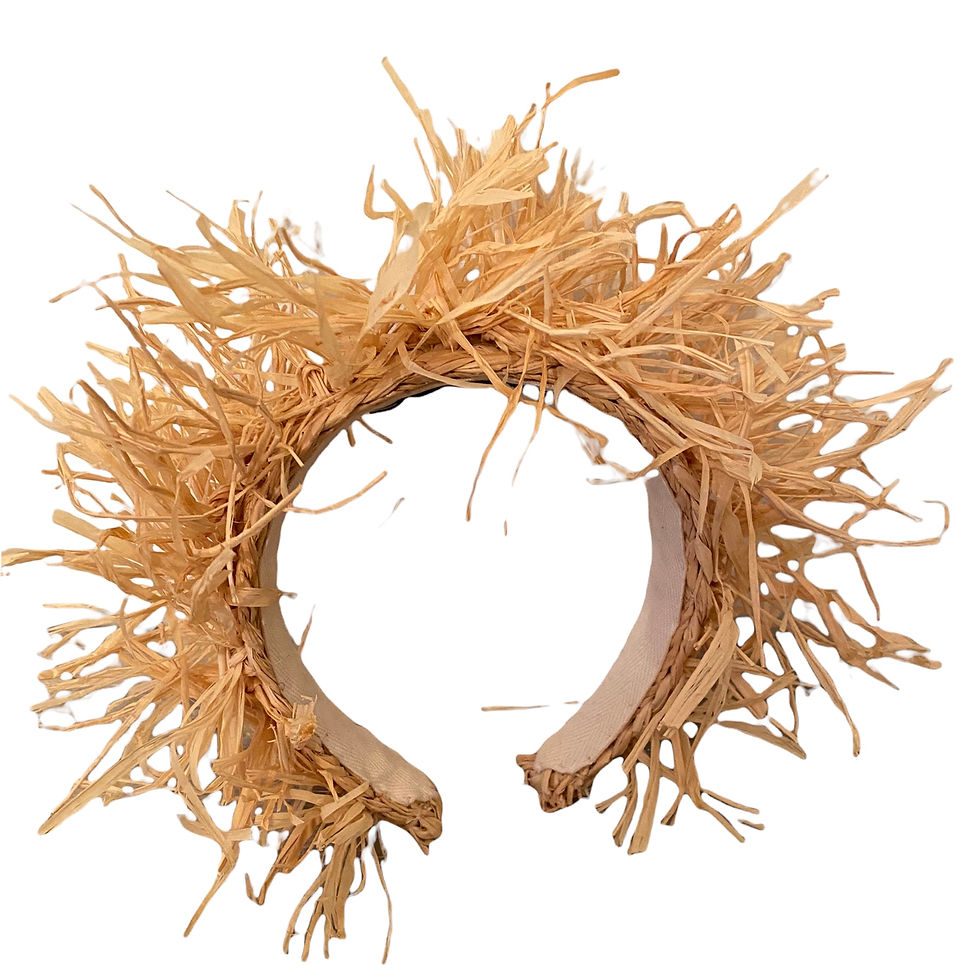 Thumbnail: Full Raffia headband