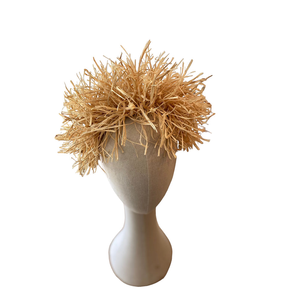 Thumbnail: Full Raffia headband