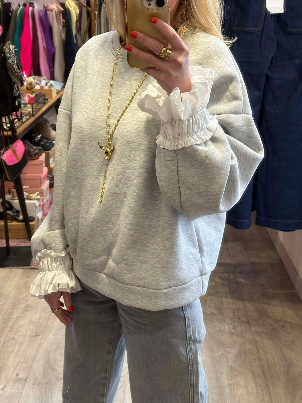 Miniature : Sweat Manel Gris