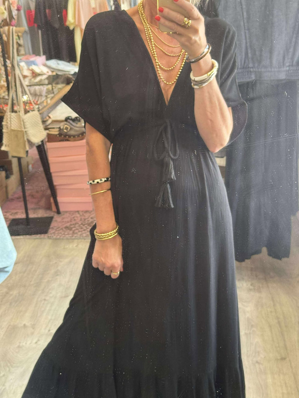 Miniature : Robe Pablo longue Noir