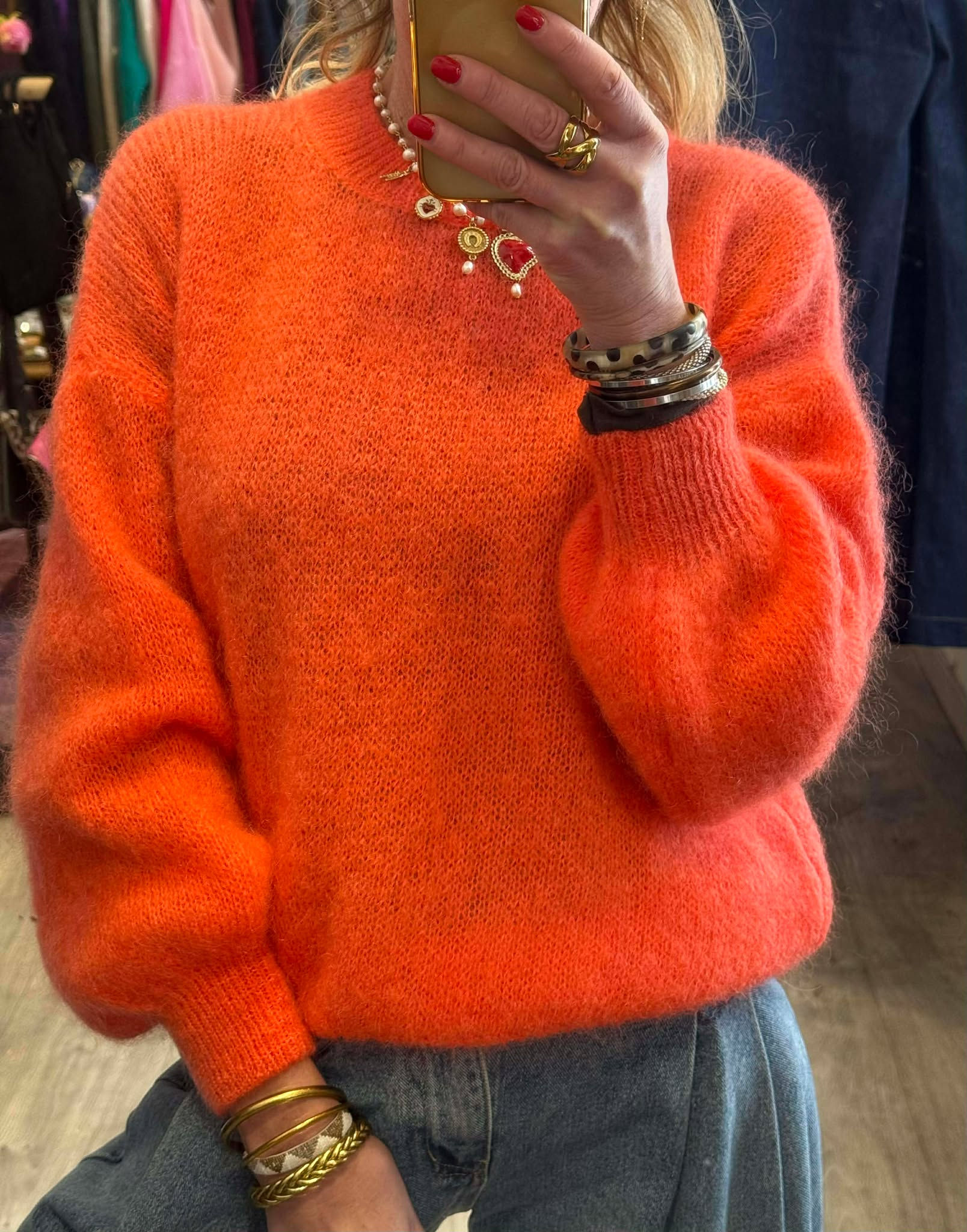 Pull Jolia Orange