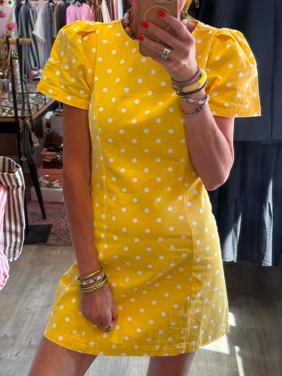 Miniature : Robe Cerise Jaune