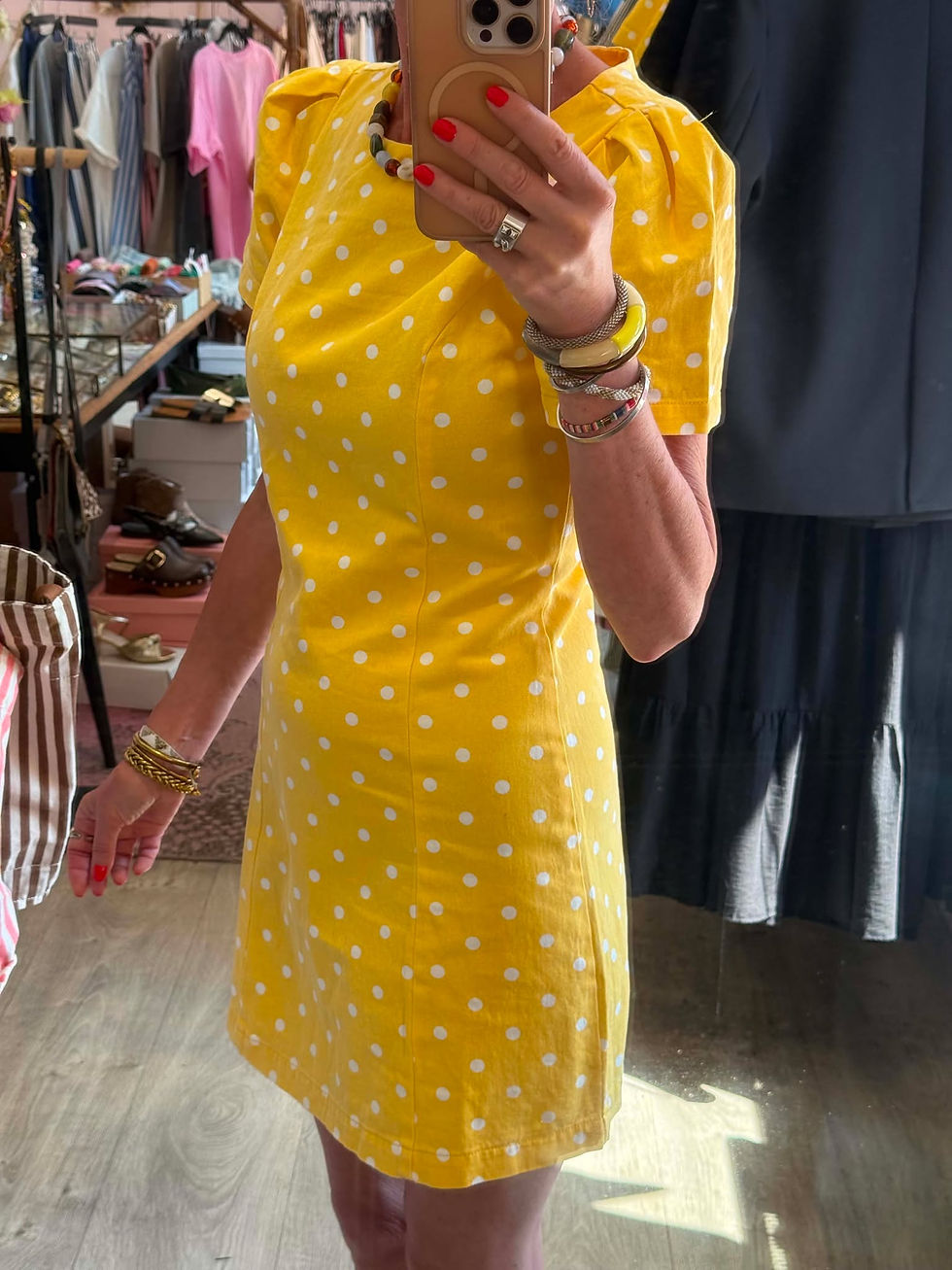 Miniature : Robe Cerise Jaune