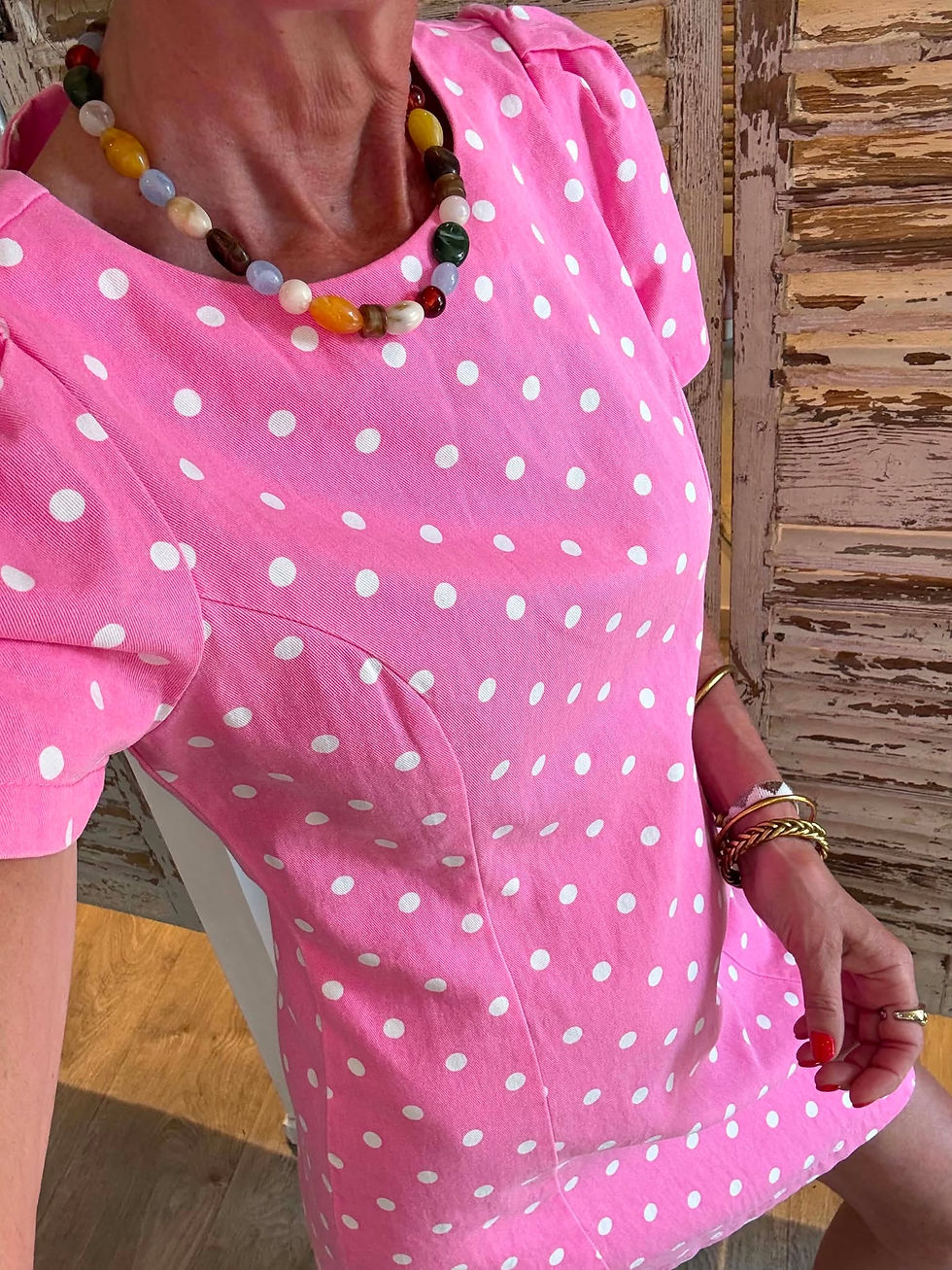 Miniature : Robe Cerise Rose