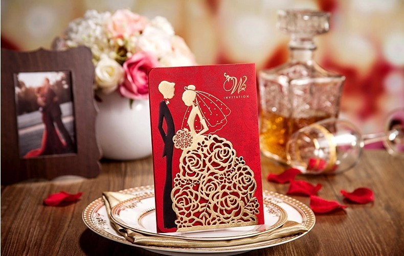High Class Couple Wedding Invitations