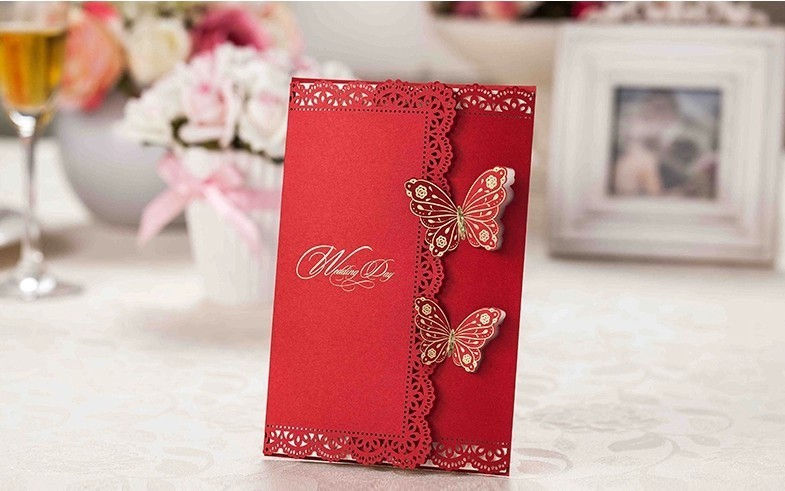 Thumbnail: Butterfly invitation