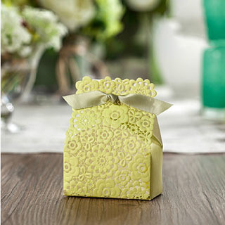Flowers hollow cake boxes