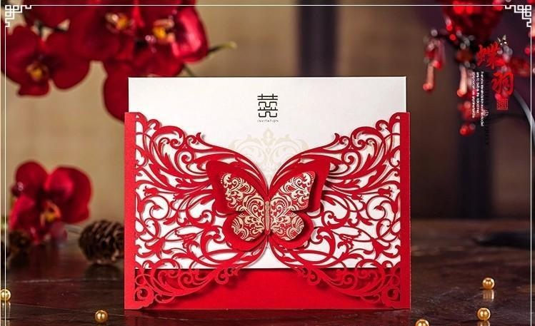 Thumbnail: Elegant Butterfly Wedding Invitations