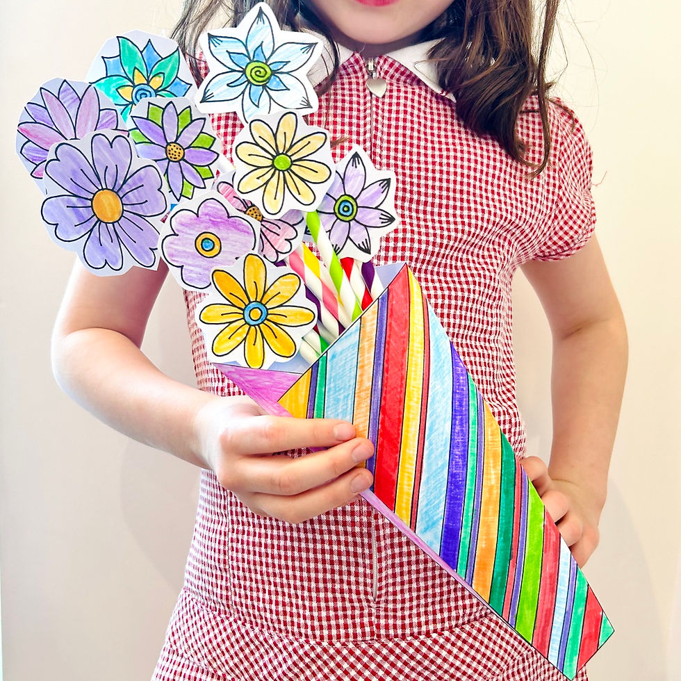 Make your own Flower Bouquet!
