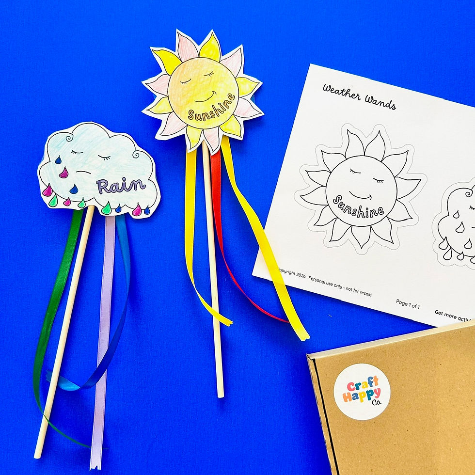 Thumbnail: Weather Wands Colour-In Activity