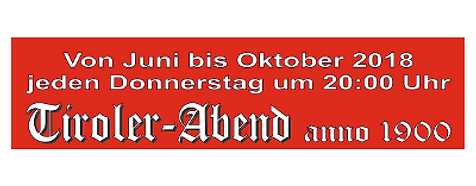 Heimatabend - Postkutscherhof Axams
